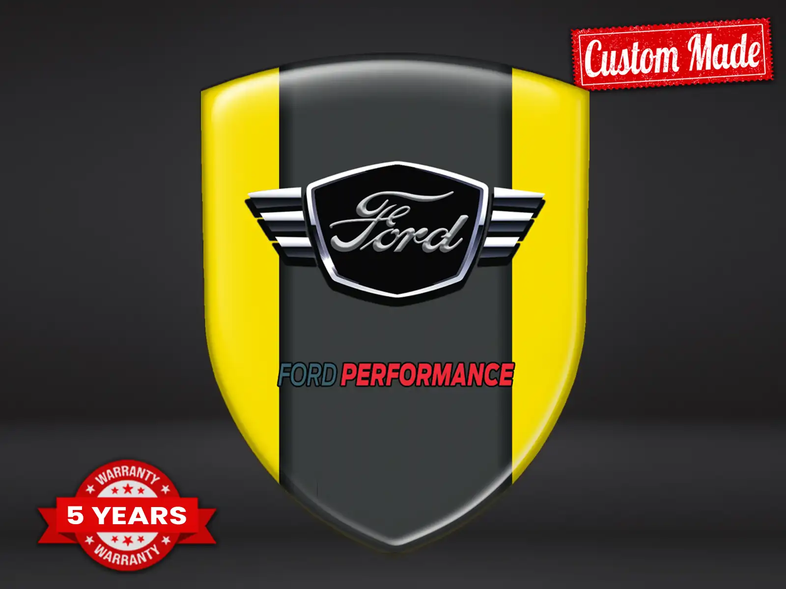 Ford Harzabzeichen Exklusiver Stil Custom Car Labels